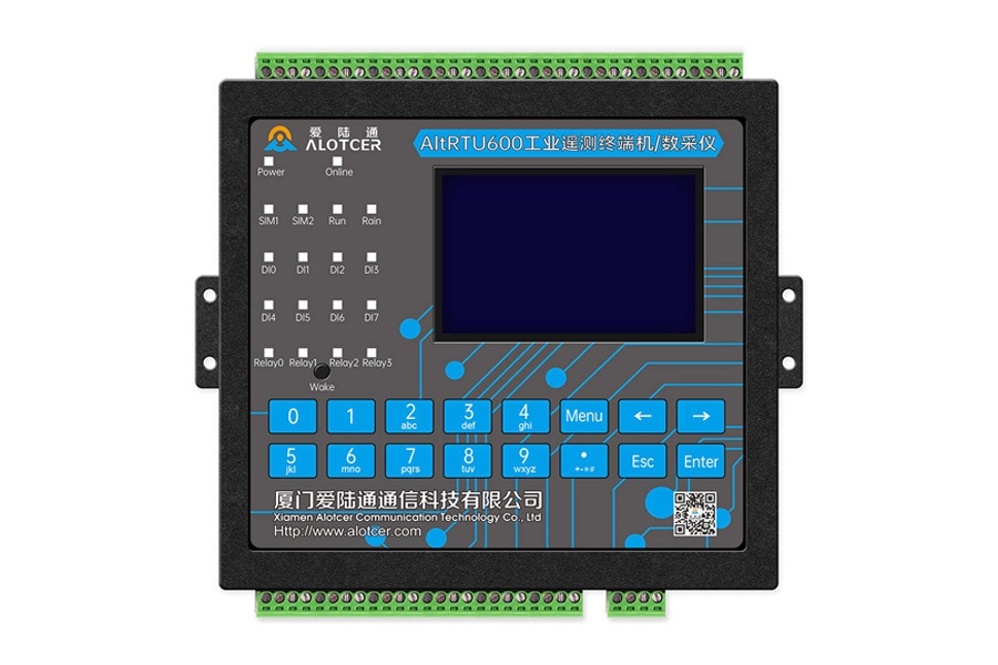 5G明渠流量监测遥测终端机RTU